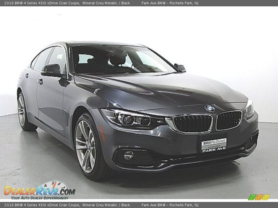2019 BMW 4 Series 430i xDrive Gran Coupe Mineral Grey Metallic / Black Photo #5