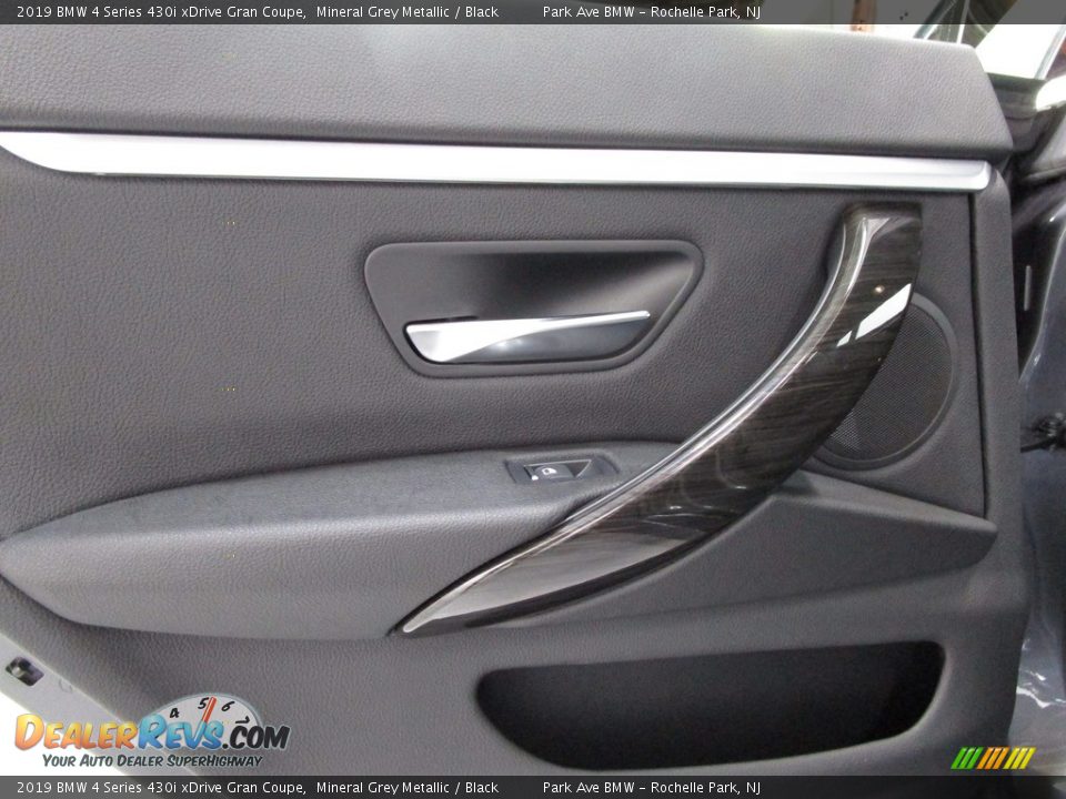 2019 BMW 4 Series 430i xDrive Gran Coupe Mineral Grey Metallic / Black Photo #10
