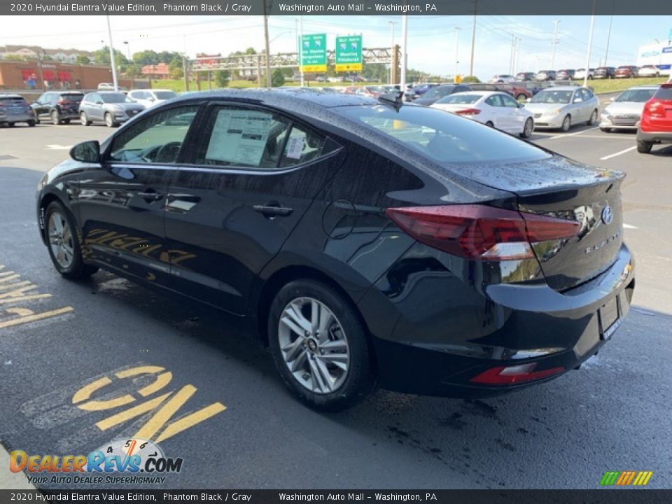 2020 Hyundai Elantra Value Edition Phantom Black / Gray Photo #6