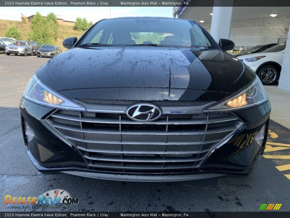 2020 Hyundai Elantra Value Edition Phantom Black / Gray Photo #8