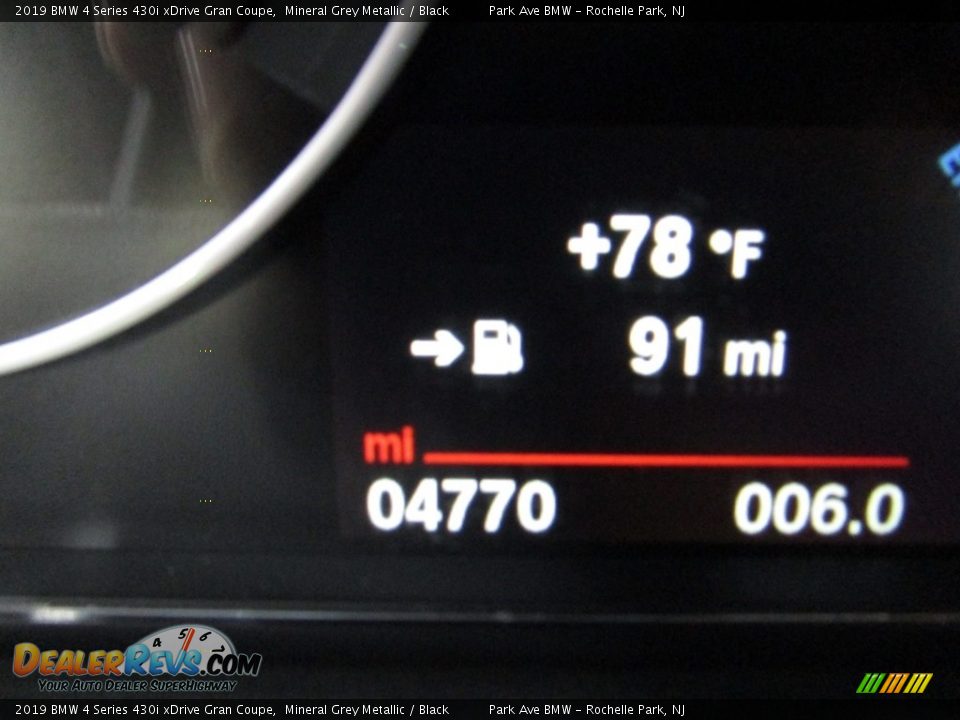 2019 BMW 4 Series 430i xDrive Gran Coupe Mineral Grey Metallic / Black Photo #24