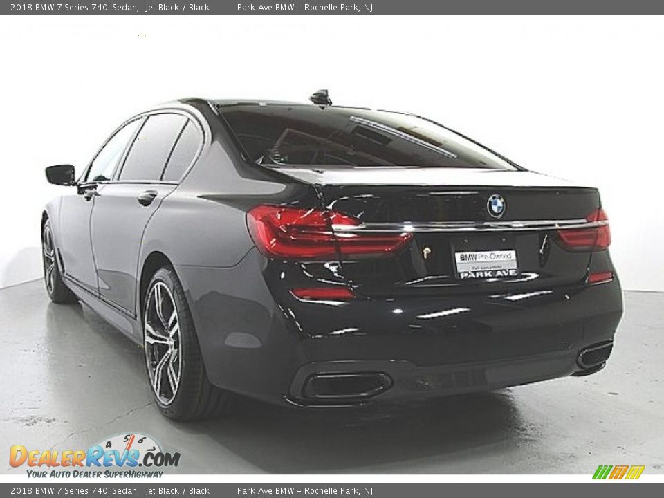 2018 BMW 7 Series 740i Sedan Jet Black / Black Photo #2