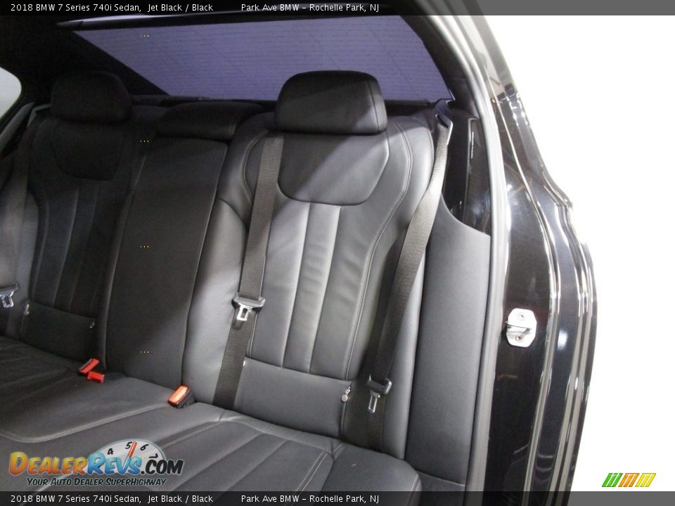 2018 BMW 7 Series 740i Sedan Jet Black / Black Photo #11