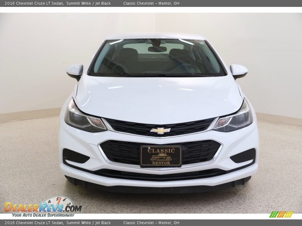 2016 Chevrolet Cruze LT Sedan Summit White / Jet Black Photo #2