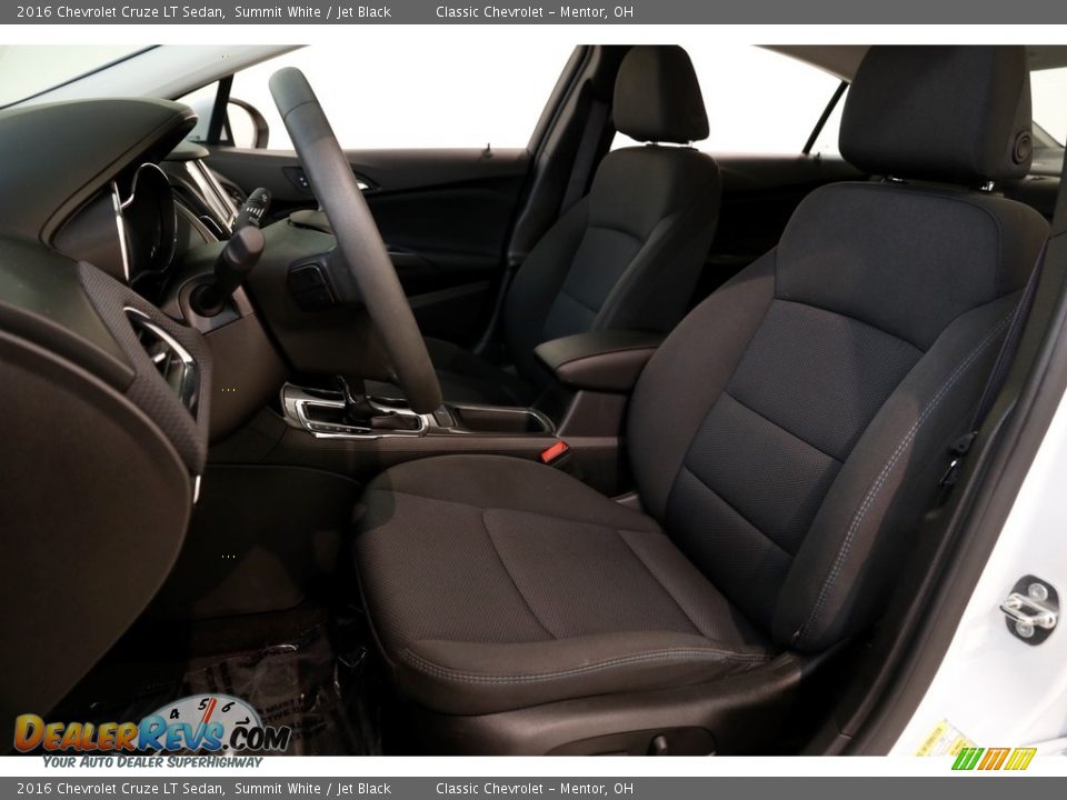 2016 Chevrolet Cruze LT Sedan Summit White / Jet Black Photo #5