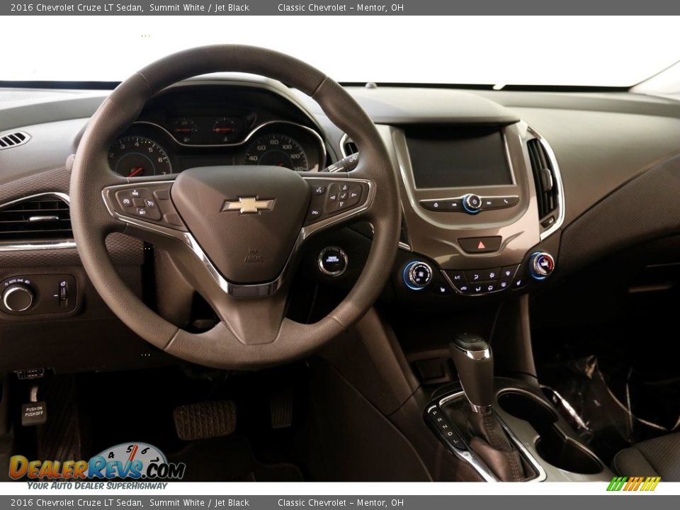 2016 Chevrolet Cruze LT Sedan Summit White / Jet Black Photo #6
