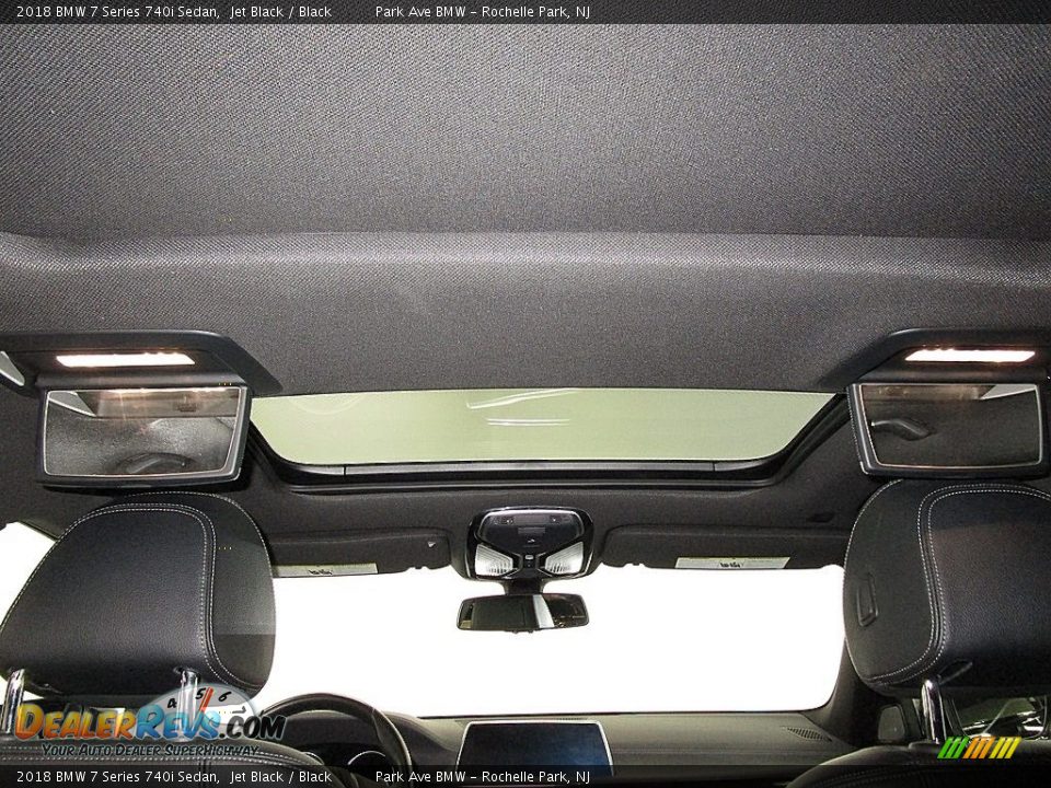 2018 BMW 7 Series 740i Sedan Jet Black / Black Photo #21