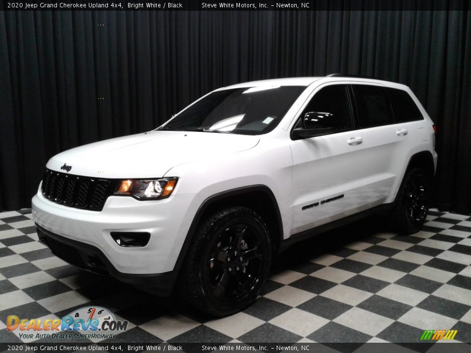 2020 Jeep Grand Cherokee Upland 4x4 Bright White / Black Photo #2