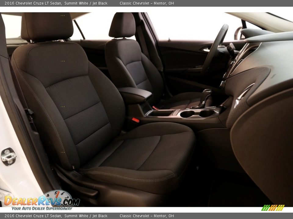 2016 Chevrolet Cruze LT Sedan Summit White / Jet Black Photo #15