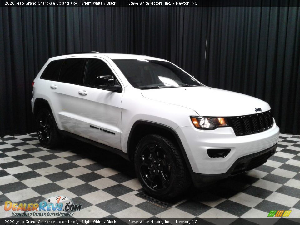 2020 Jeep Grand Cherokee Upland 4x4 Bright White / Black Photo #4