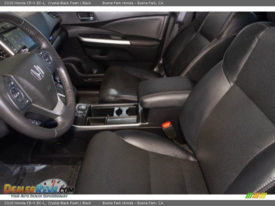 2016 Honda CR-V EX-L Crystal Black Pearl / Black Photo #3