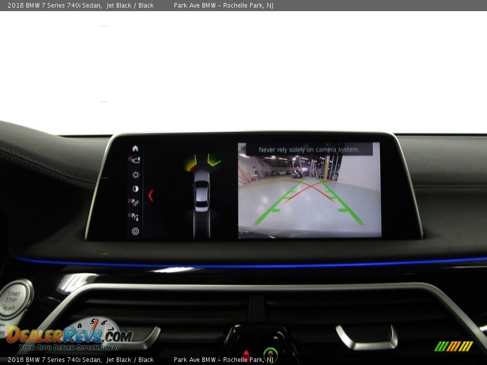 2018 BMW 7 Series 740i Sedan Jet Black / Black Photo #26