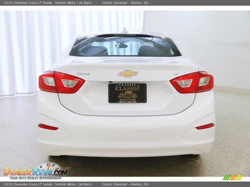 2016 Chevrolet Cruze LT Sedan Summit White / Jet Black Photo #18