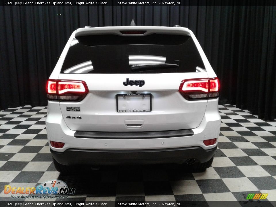 2020 Jeep Grand Cherokee Upland 4x4 Bright White / Black Photo #7