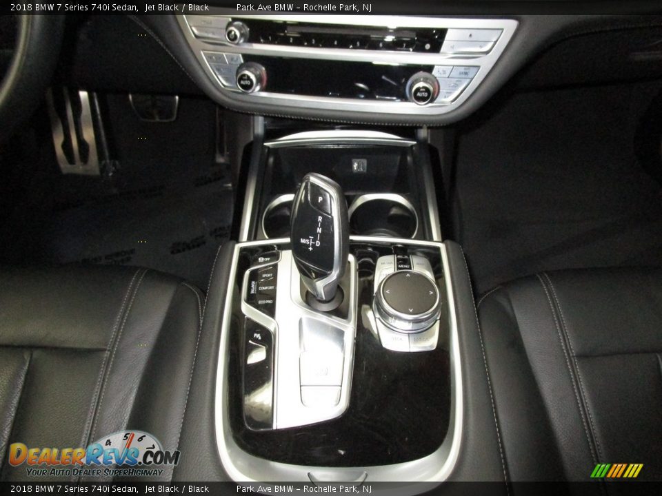 2018 BMW 7 Series 740i Sedan Jet Black / Black Photo #28