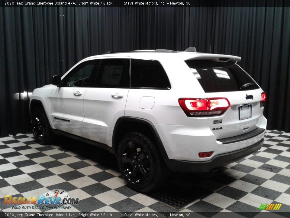 2020 Jeep Grand Cherokee Upland 4x4 Bright White / Black Photo #8