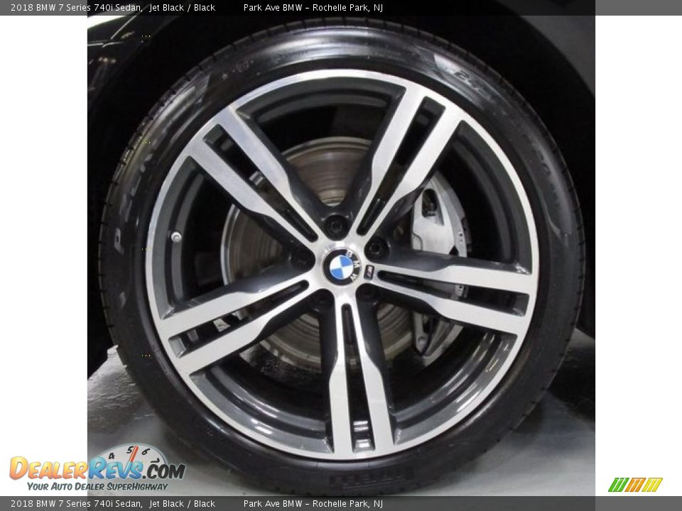 2018 BMW 7 Series 740i Sedan Jet Black / Black Photo #29