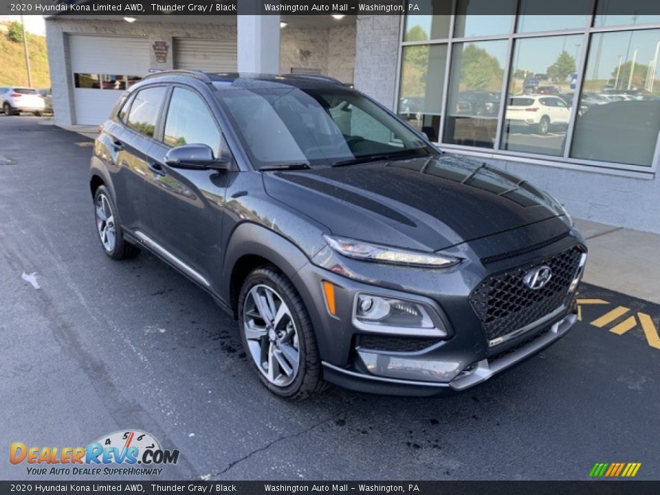 Front 3/4 View of 2020 Hyundai Kona Limited AWD Photo #2