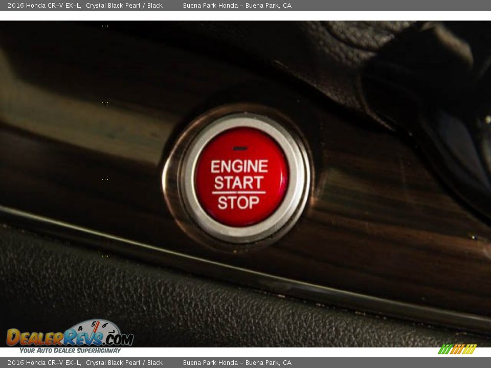 2016 Honda CR-V EX-L Crystal Black Pearl / Black Photo #13