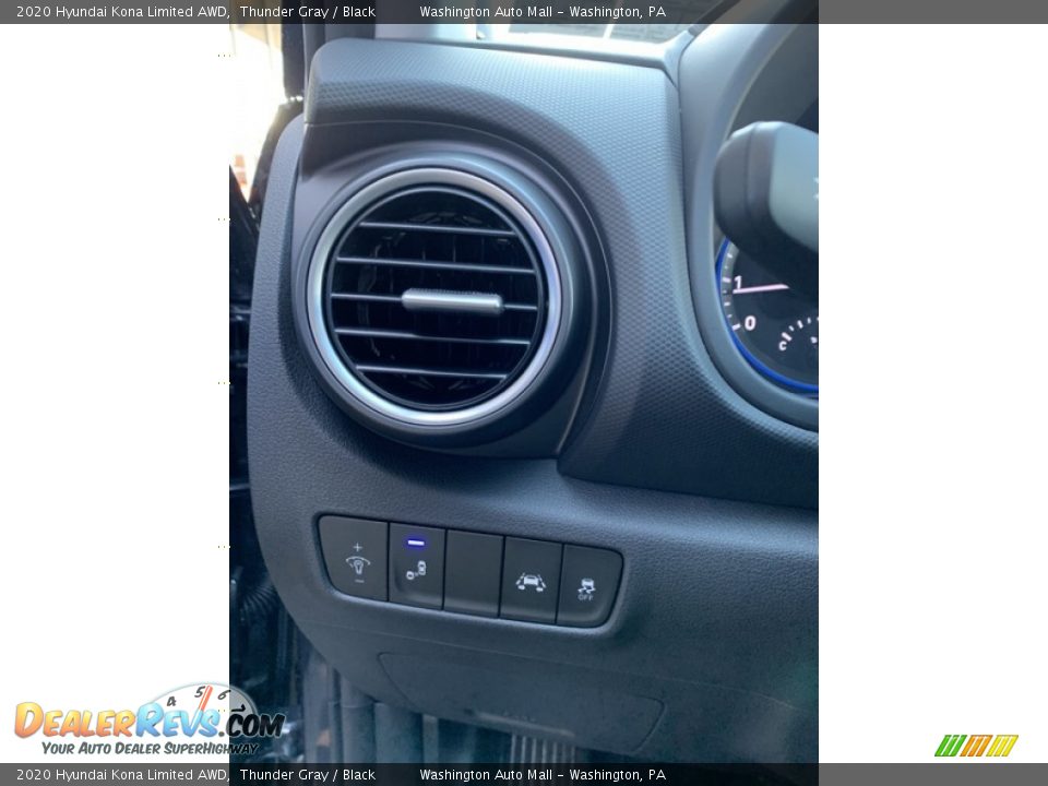 2020 Hyundai Kona Limited AWD Thunder Gray / Black Photo #13