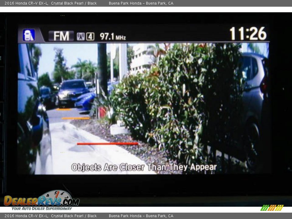 2016 Honda CR-V EX-L Crystal Black Pearl / Black Photo #24