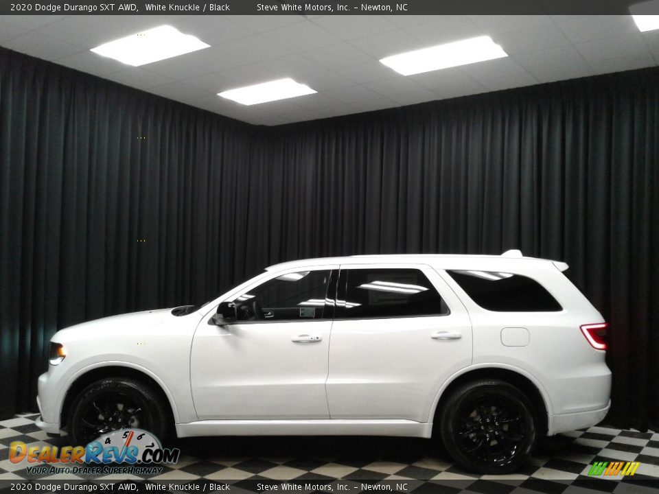 2020 Dodge Durango SXT AWD White Knuckle / Black Photo #1