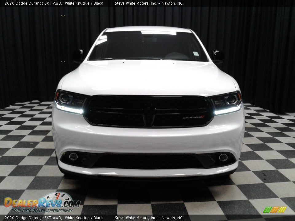 2020 Dodge Durango SXT AWD White Knuckle / Black Photo #3