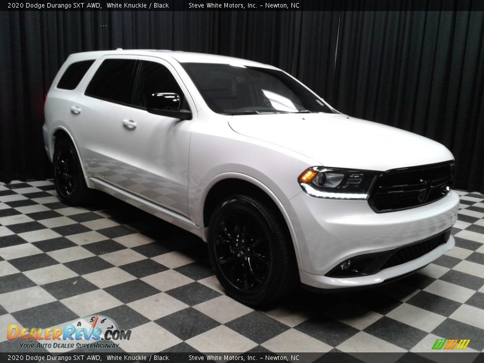 2020 Dodge Durango SXT AWD White Knuckle / Black Photo #4