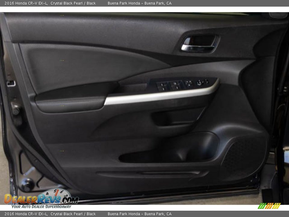 2016 Honda CR-V EX-L Crystal Black Pearl / Black Photo #27