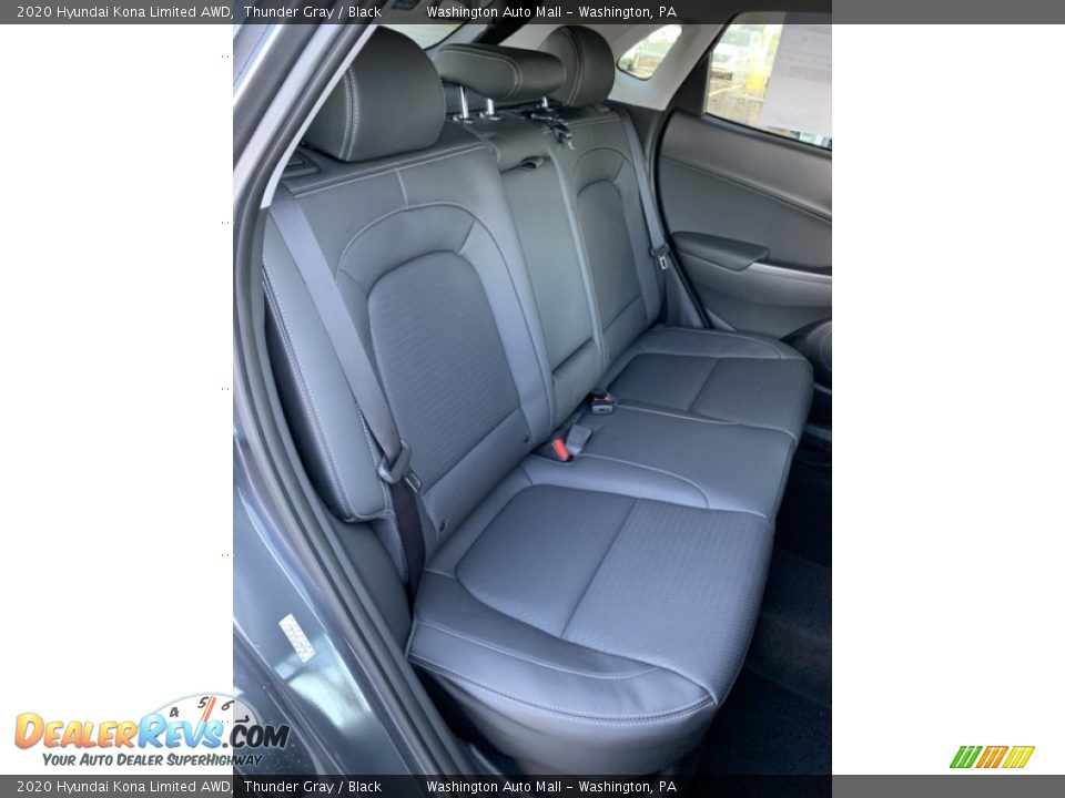 2020 Hyundai Kona Limited AWD Thunder Gray / Black Photo #25