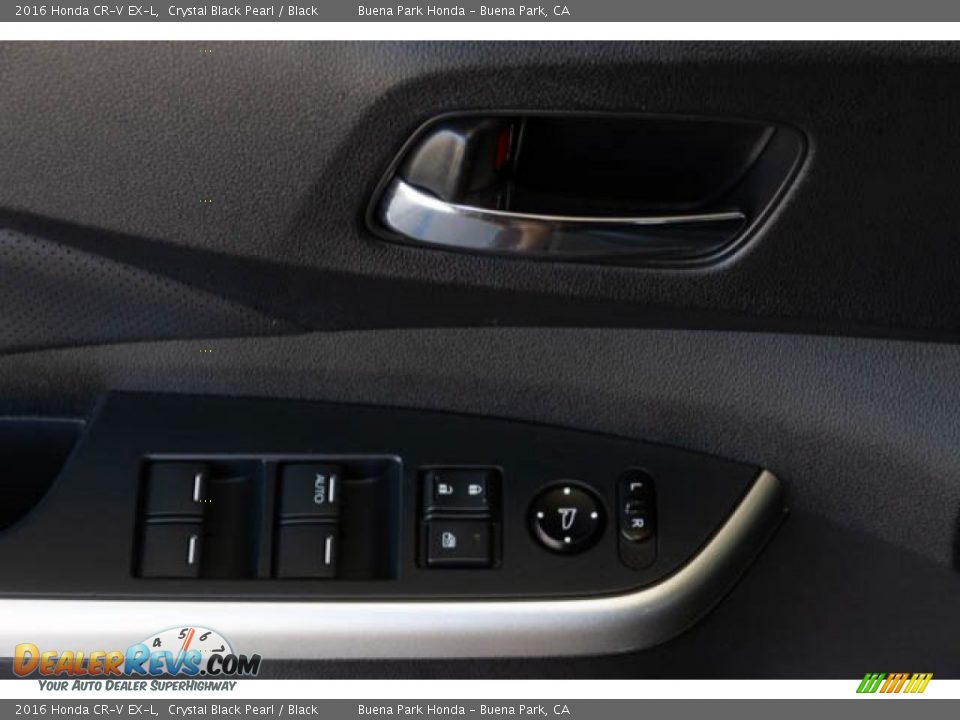 2016 Honda CR-V EX-L Crystal Black Pearl / Black Photo #28