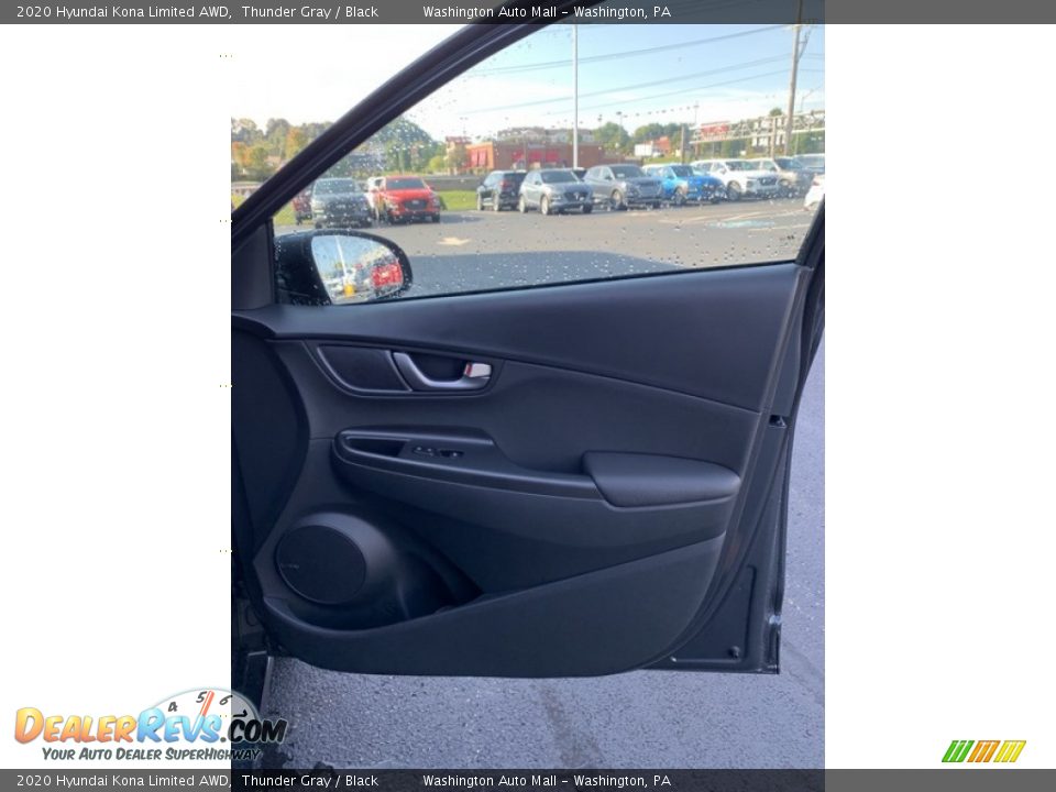 2020 Hyundai Kona Limited AWD Thunder Gray / Black Photo #27