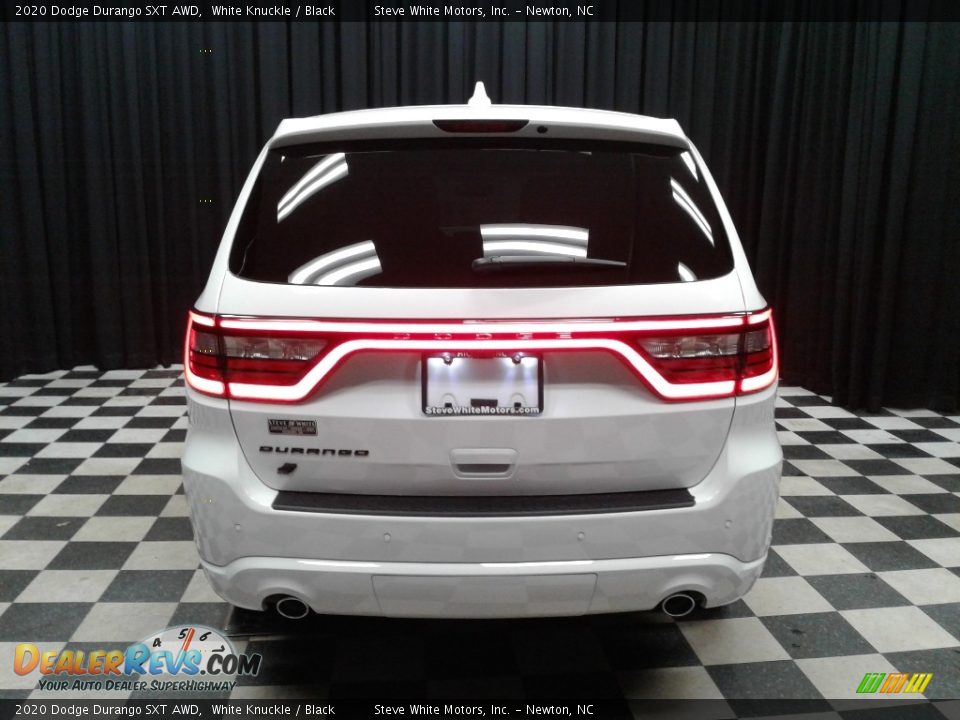 2020 Dodge Durango SXT AWD White Knuckle / Black Photo #7