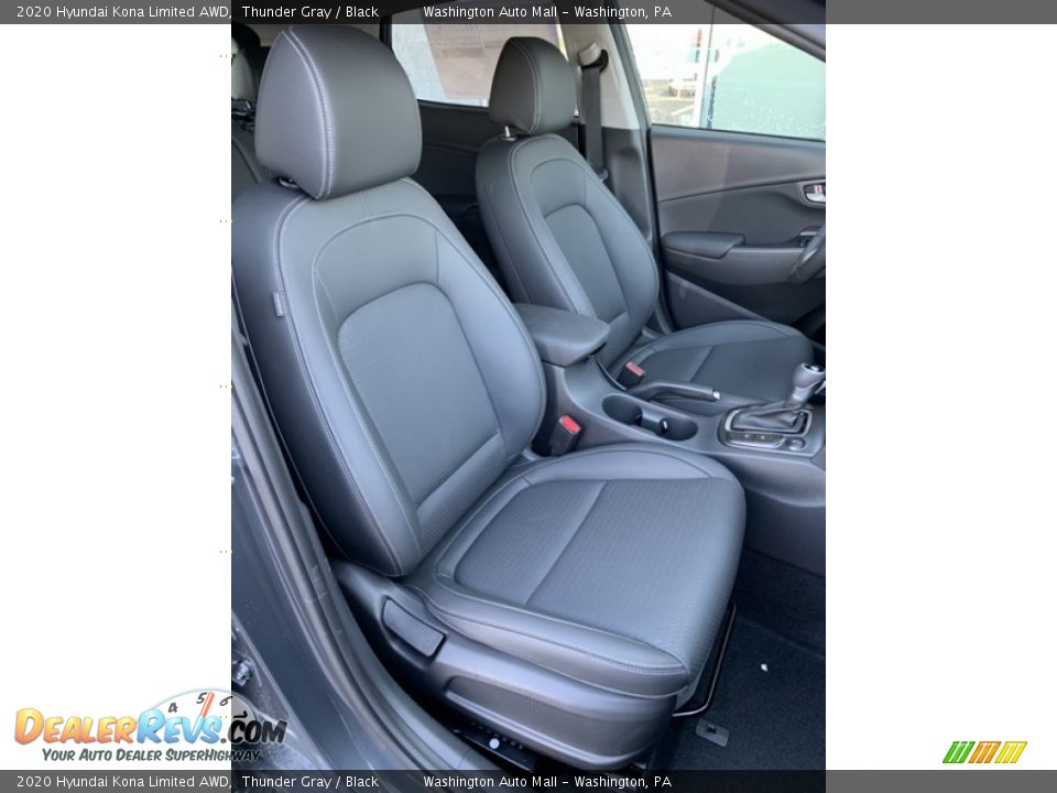 2020 Hyundai Kona Limited AWD Thunder Gray / Black Photo #28