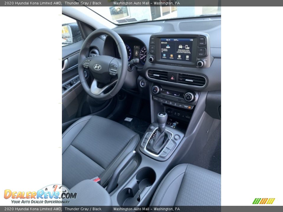 2020 Hyundai Kona Limited AWD Thunder Gray / Black Photo #29