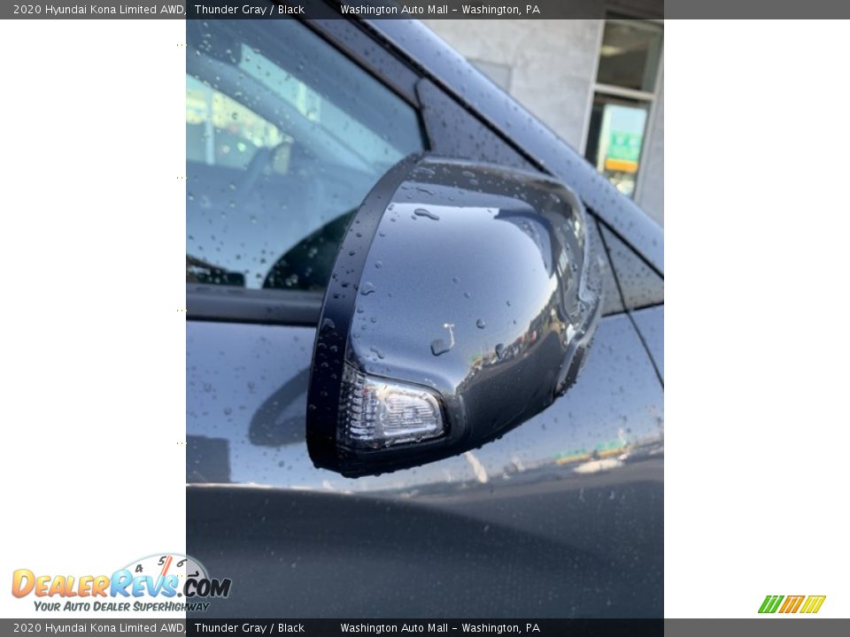 2020 Hyundai Kona Limited AWD Thunder Gray / Black Photo #30