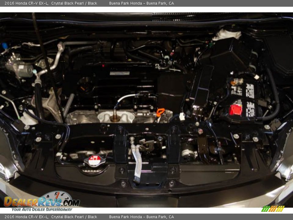 2016 Honda CR-V EX-L Crystal Black Pearl / Black Photo #32