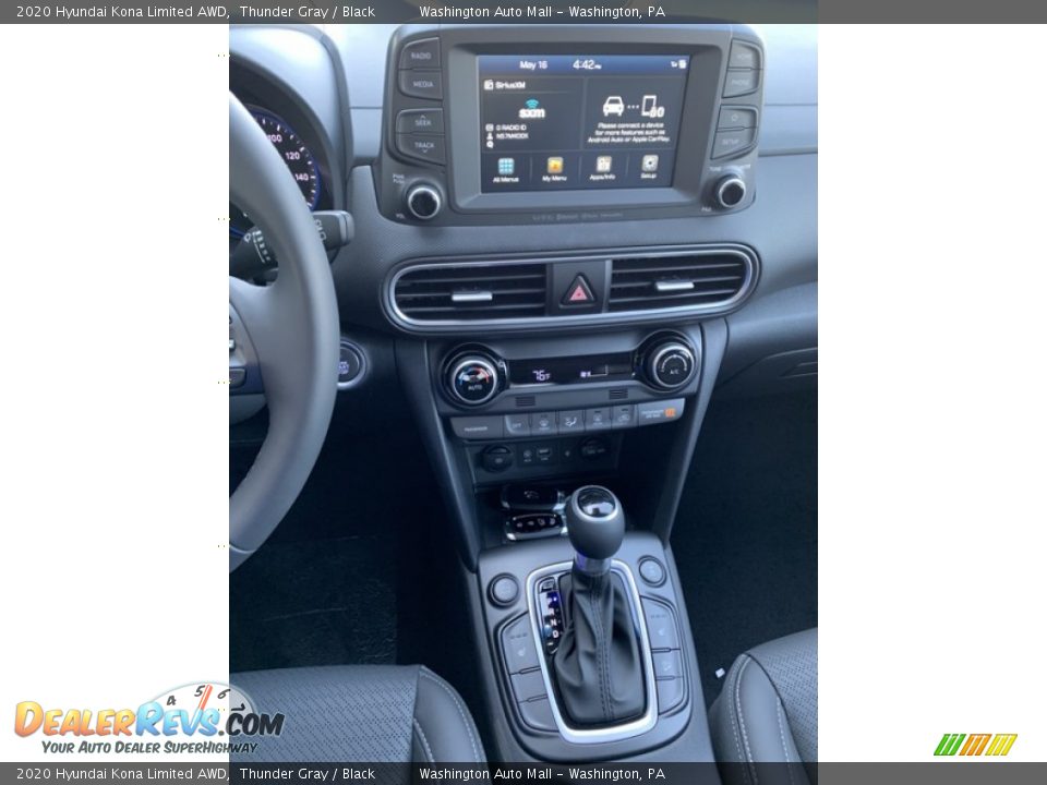 2020 Hyundai Kona Limited AWD Thunder Gray / Black Photo #33