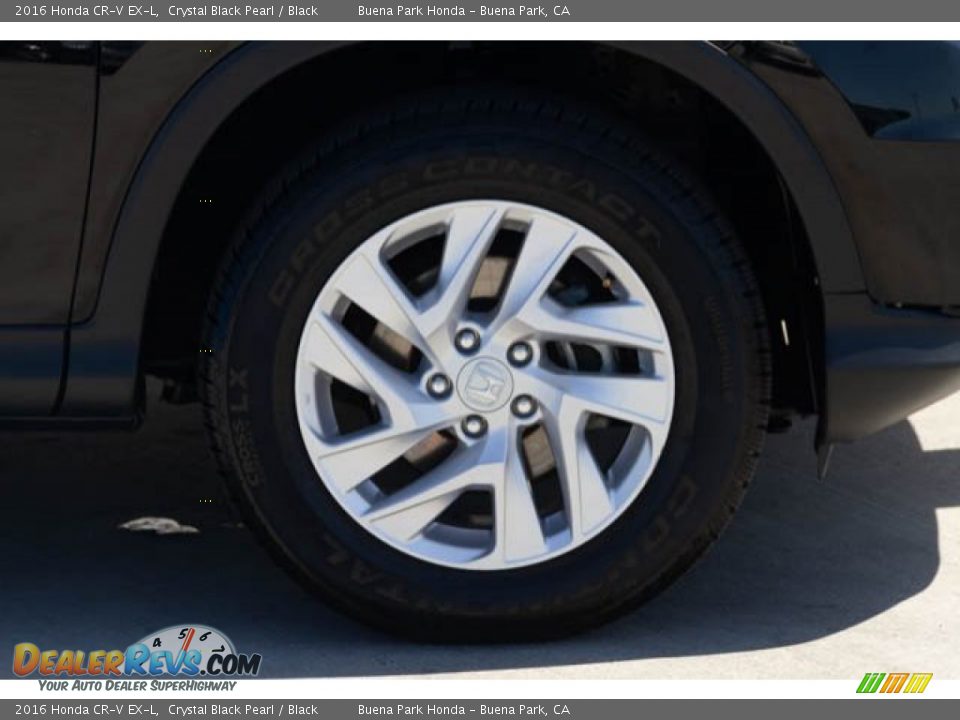2016 Honda CR-V EX-L Crystal Black Pearl / Black Photo #34