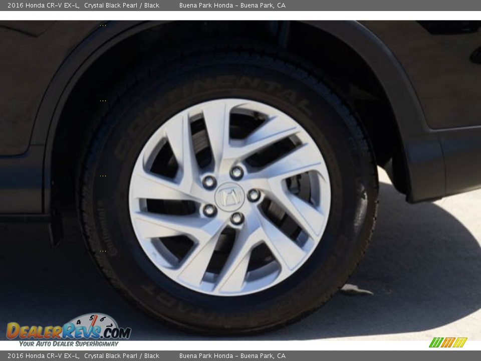 2016 Honda CR-V EX-L Crystal Black Pearl / Black Photo #35