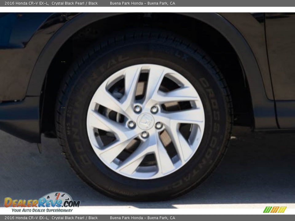 2016 Honda CR-V EX-L Crystal Black Pearl / Black Photo #36
