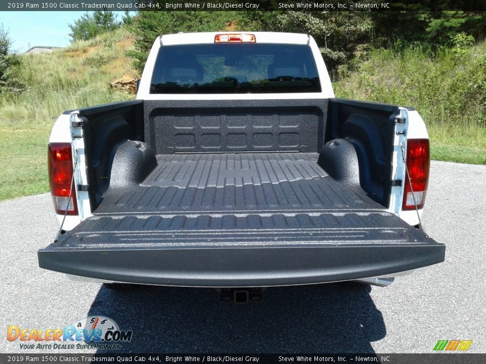2019 Ram 1500 Classic Tradesman Quad Cab 4x4 Bright White / Black/Diesel Gray Photo #12