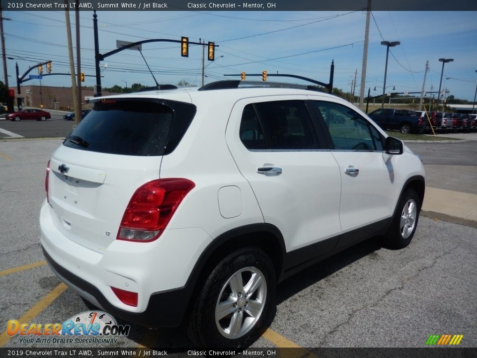 2019 Chevrolet Trax LT AWD Summit White / Jet Black Photo #5