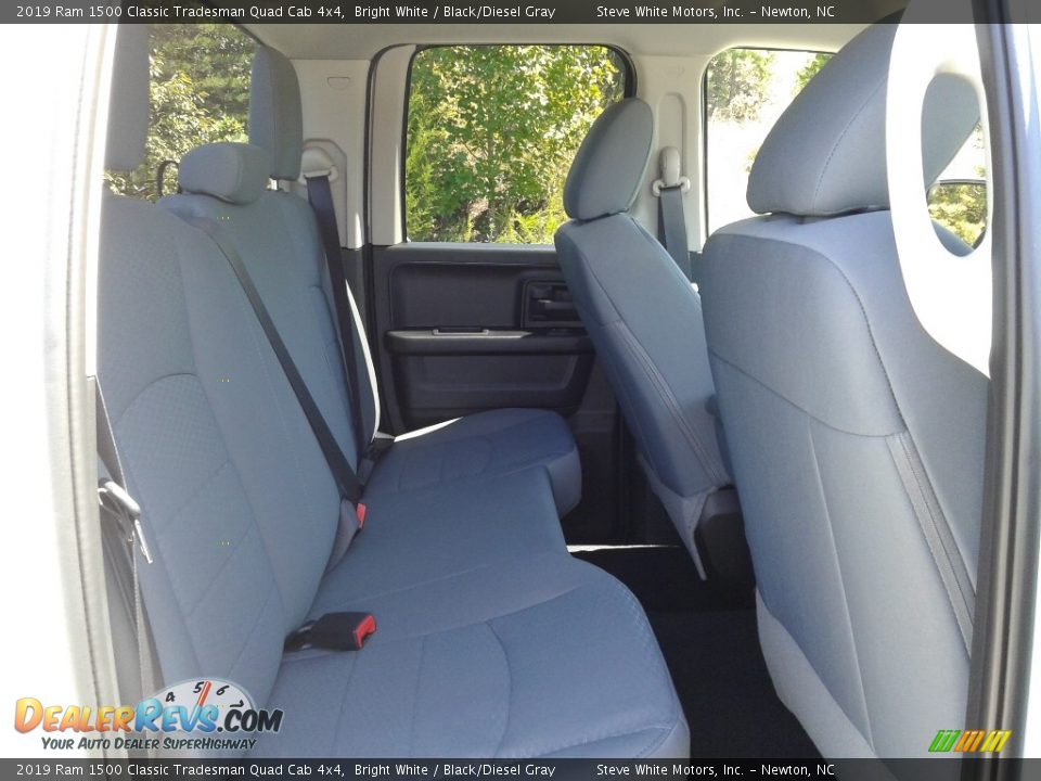 2019 Ram 1500 Classic Tradesman Quad Cab 4x4 Bright White / Black/Diesel Gray Photo #13