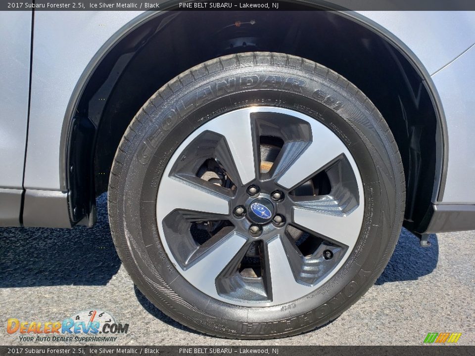 2017 Subaru Forester 2.5i Ice Silver Metallic / Black Photo #9