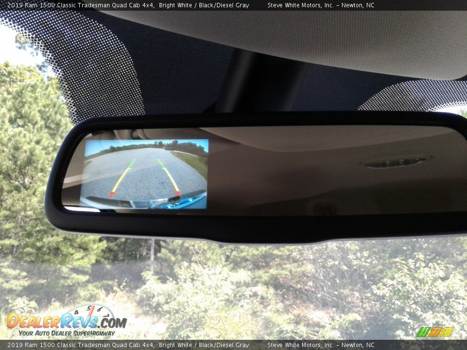 2019 Ram 1500 Classic Tradesman Quad Cab 4x4 Bright White / Black/Diesel Gray Photo #20