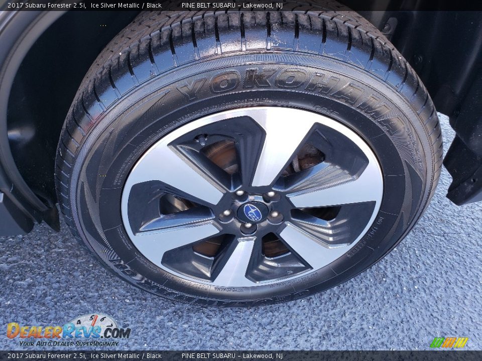 2017 Subaru Forester 2.5i Ice Silver Metallic / Black Photo #20