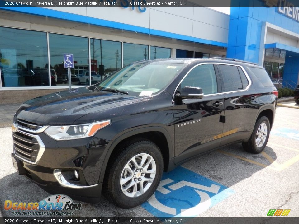 2020 Chevrolet Traverse LT Midnight Blue Metallic / Jet Black Photo #1