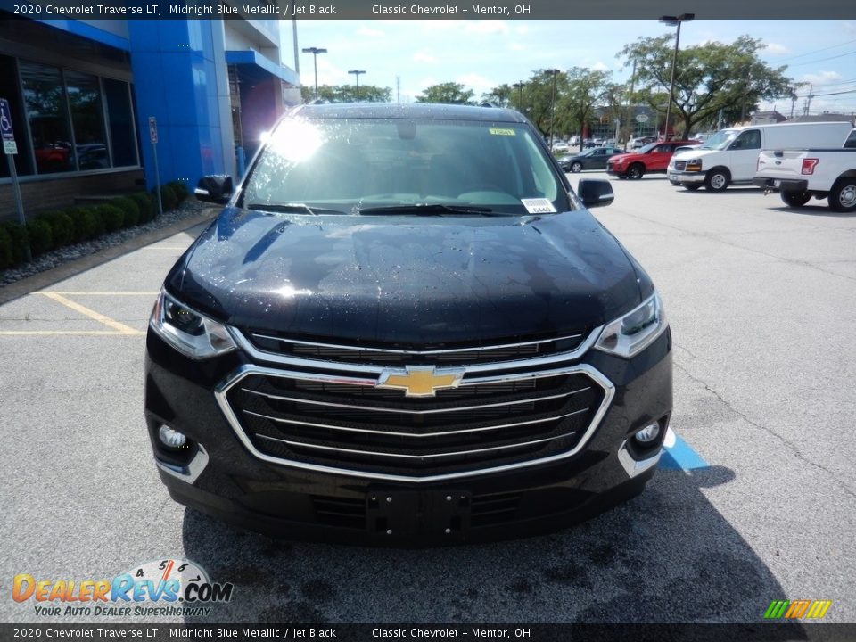 2020 Chevrolet Traverse LT Midnight Blue Metallic / Jet Black Photo #2