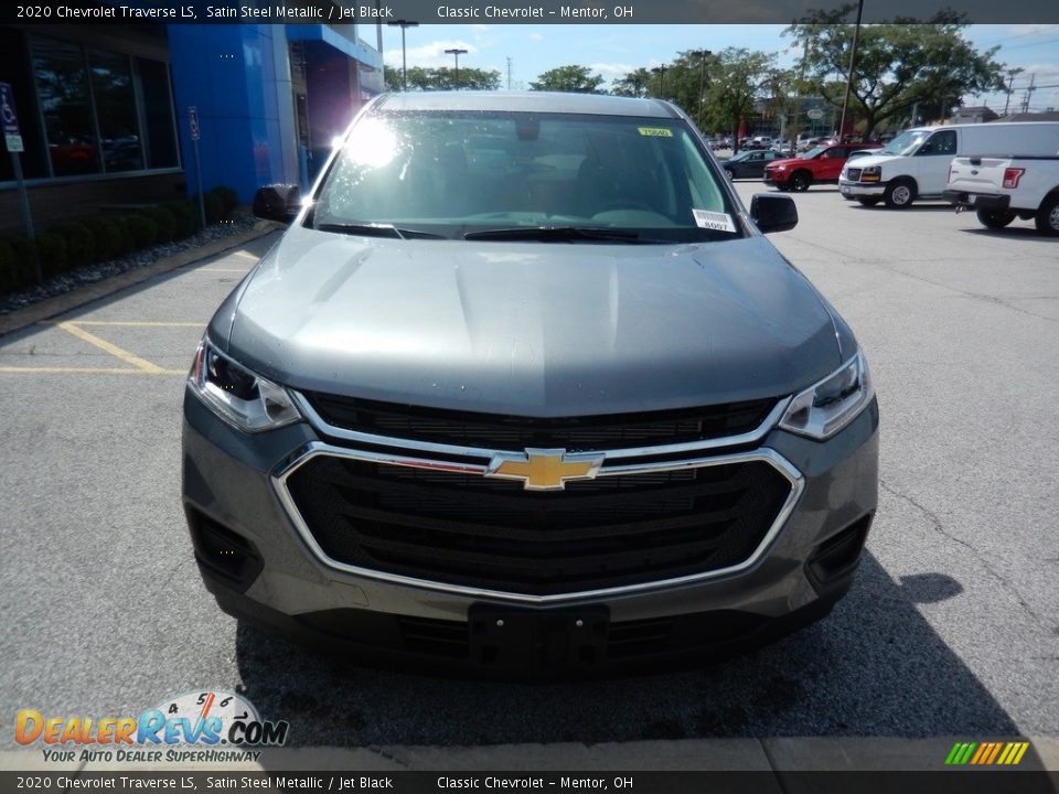 2020 Chevrolet Traverse LS Satin Steel Metallic / Jet Black Photo #2